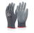 Beeswift Pu Coated Gloves Grey M