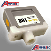 Ampertec Tinte ersetzt Canon PFI-301Y 1489B001 yellow