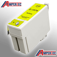 Ampertec Tinte ersetzt Epson C13T15744010 yellow