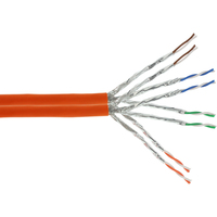 InLine Duplex Installation Cable S/FTP PiMF Cat.7a AWG23 1200MHz, LSOH, 50m