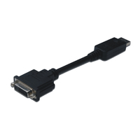M-Cab 7003508 câble vidéo et adaptateur 0,15 m DisplayPort DVI-I Noir