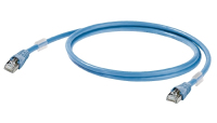 Weidmüller Cat6a S/FTP, 0.5m hálózati kábel Kék 0,5 M S/FTP (S-STP)
