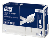 Tork 120399 serviette en papier 136 feuilles Blanc