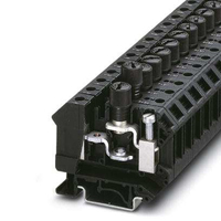 Phoenix Contact UK 10-DREHSI (5X20) terminal block Black