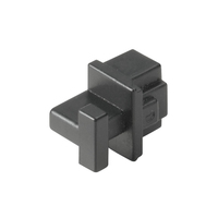 Weidmüller IE-DPC bouchon de connecteurs électroniques Caoutchouc thermoplastique (TPR) Noir 100 pièce(s)