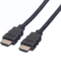 VALUE 11995901 cable HDMI 1 m HDMI tipo A (Estándar) Negro