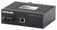 Intellinet 508346 netwerk media converter 1000 Mbit/s 1310 nm Single-mode Zwart