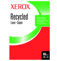 Xerox Recycled Paper A4, White Druckerpapier