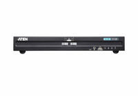 ATEN CS1182D Tastatur/Video/Maus (KVM)-Switch Rack-Einbau Schwarz