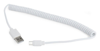 Gembird CC-MUSB2C-AMBM-6-W USB kábel 1,8 M USB 2.0 USB A Micro-USB B Fehér