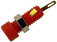 Hirschmann 930308701 Drahtverbinder Mini socket Rot