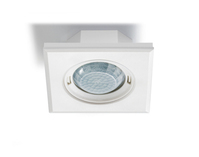 ESYLUX MD-FLAT 360i/8 SQUARE WHITE Bedraad Plafond Wit
