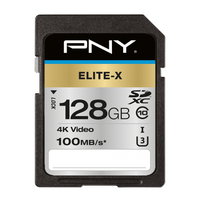 PNY Elite-X 128 GB SDXC UHS-I Klasse 10