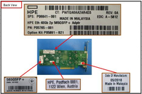 HPE P05891-B21 scheda di interfaccia e adattatore Interno QSFP+