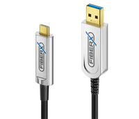 PureLink FX-I530-010 USB Kabel 10 m USB 3.2 Gen 2 (3.1 Gen 2) USB C USB A Schwarz