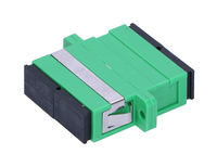 Extralink ADAPTER SC/APC SM DUPLEX - Adapter adapter światłowodowy SC/APC Zielony