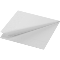 Duni 168413 Papierserviette Seidenpapier Weiß