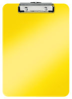 Leitz WOW podkładka A4 Metal, Polistyren Żółty
