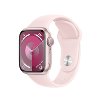 Apple Watch Series 9 41 mm Digitális 352 x 430 pixelek Érintőképernyő Rózsaszín Wi-Fi GPS (műhold)