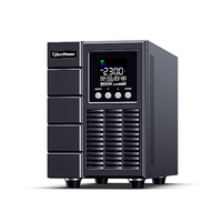CyberPower OLS2000EA-DE Doppelwandler Online USV 2000VA/1800W Tower, ECO Mode, LCD, USB, Expansion Port für opt. Netzwerkkarten, Anschluss f. opt. Batterieerweiterung