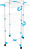 Gimi Modular 3 Color Tendedero de suelo Azul, Blanco