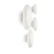 Ideal Lux Smarties Bianco PL3 D50 Deckenbeleuchtung Weiß E27