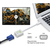 Techly IADAP USB31-VGA video digitalizáló adapter Fehér