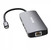 Verbatim CMH-09 USB C-típus 10000 Mbit/s Ezüst