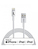 Akashi ALTCABLEMFIW câble de téléphone portable Blanc 1 m USB A Lightning