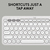 Logitech Pebble 2 Combo keyboard Mouse included RF Wireless + Bluetooth QWERTY US International White