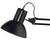 Unilux SUCCESS 66 lámpara de mesa E27 11 W Negro