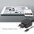 Qoltec 50197 mobile device charger Smartphone, Tablet Black AC, DC, USB Indoor