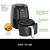 Ninja AF100UK fryer Single 3.8 L Stand-alone 1550 W Hot air fryer Black