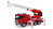 BRUDER Camion de pompiers avec échelle pivotante Scania Super 560R