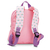 NICI 49841 Rucksack Lässiger Rucksack Pink Plüsch, Polyester