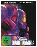 Ant-Man and the Wasp: Quantumania, 1 4K UHD-Blu-ray + 1 Blu-ray (Steelbook) (DVD Spielfilm)