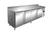 SARO Kühltisch mit 4 Türen und Aufkantung, Modell KYLIA GN 4200 TN - Material: