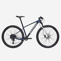 29' Inch Hardtail Mountain Bike Rockrider Xc 100 Shimano 1x11 - Blue - XL - 185-200CM