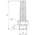 RS PRO Pneumatischer Schalldämpfer aus Messing, mit G1/4 Stecker, 12bar