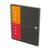 Oxford International A5+ Hardcover doppelspiralgebundenes Notebook, kariert 5 mm, 80 Blatt, grau, SCRIBZEE® kompatibel