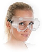 Schutzbrille Comfort Vollsicht m.Luftventilen