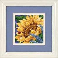 Needlepoint Kit: Mini: Sunflower and Ladybug