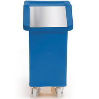 65 Litre Mobile Ingredients Trolley - Stainless Steel (R204C) - Blue
