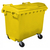 Taylor 660 Litre Wheeled Eco-Bin - x2 Containers - Yellow