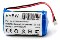 VHBW Battery for Gardena C1060 Plus Solar, 7.4V, Li-Ion, 800mAh