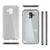 NALIA 360 Gradi Glitter Cover compatibile con Samsung Galaxy A6, Custodia Totale Protezione Silicone Trasparente Sottile Full-Body Case Protettiva Morbido Telefono Bumper Guscio...