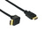 High-Speed-HDMI®-Kabel, Winkelstecker unten, vergoldete Stecker, 5m, Good Connections®