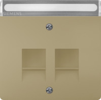 Abdeckplatte, gold, für Modulare Buchsen, 5TG1343-0MG
