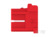 Steckergehäuse, 6-polig, RM 3.3 mm, gerade, rot, 3-1971905-3