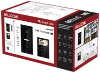 Bellcome ELECTRA Videó kaputelefon Vezetékes Komplett készlet Fekete